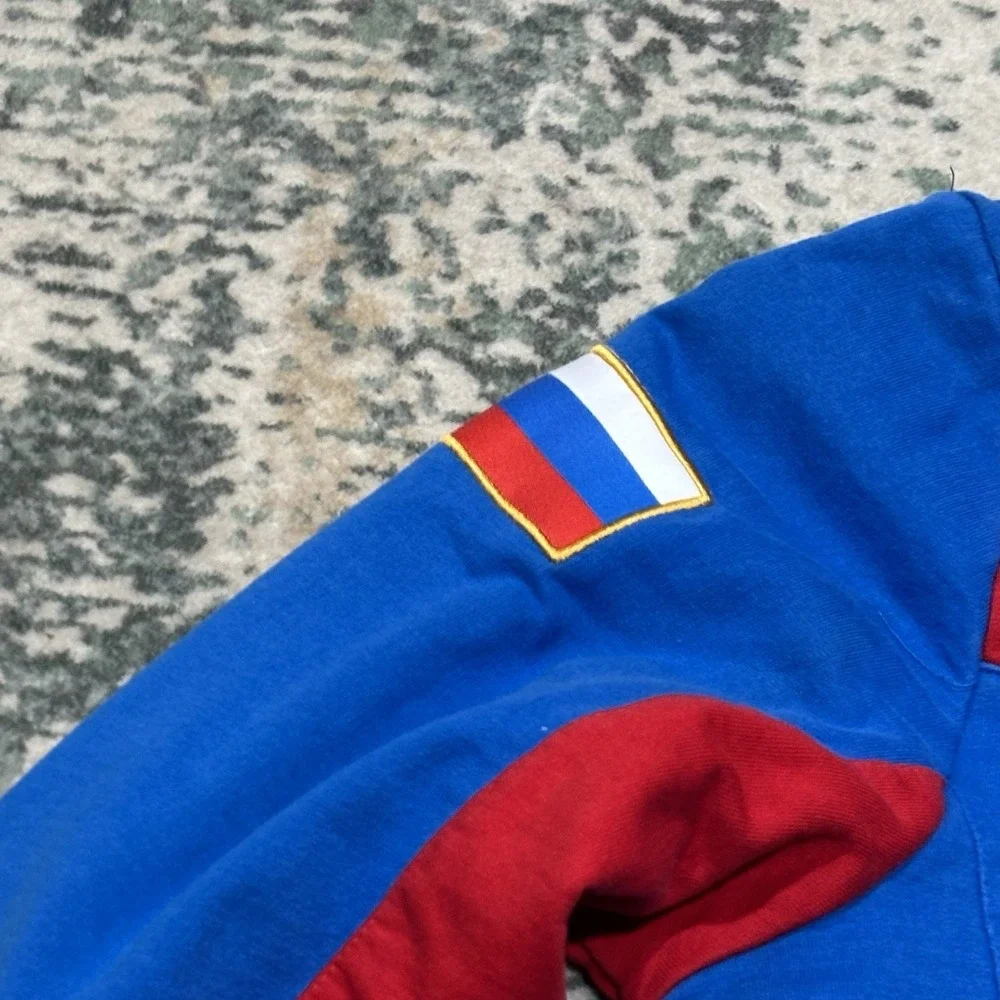 Russia National Team Track Jacket Blue Extra Small Forward